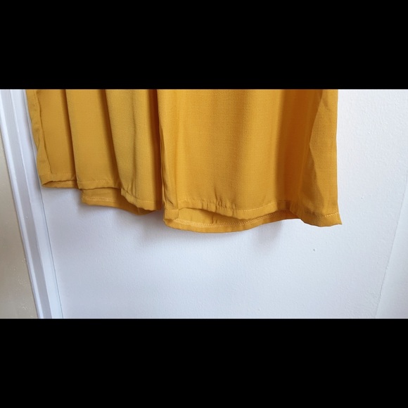 S/M/L Mustard Yellow Color Tunic Pants Set - Picture 7 of 10